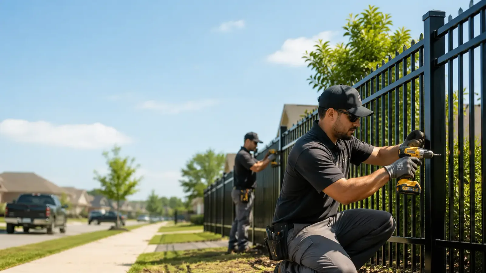 Metal Fence Installation in Holden, WV